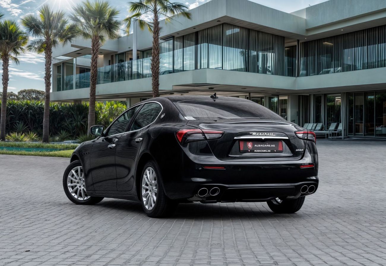 مازيراتي جيبلي GT Hybrid | 3,035 P.M  | 0% Downpayment | Low Mileage