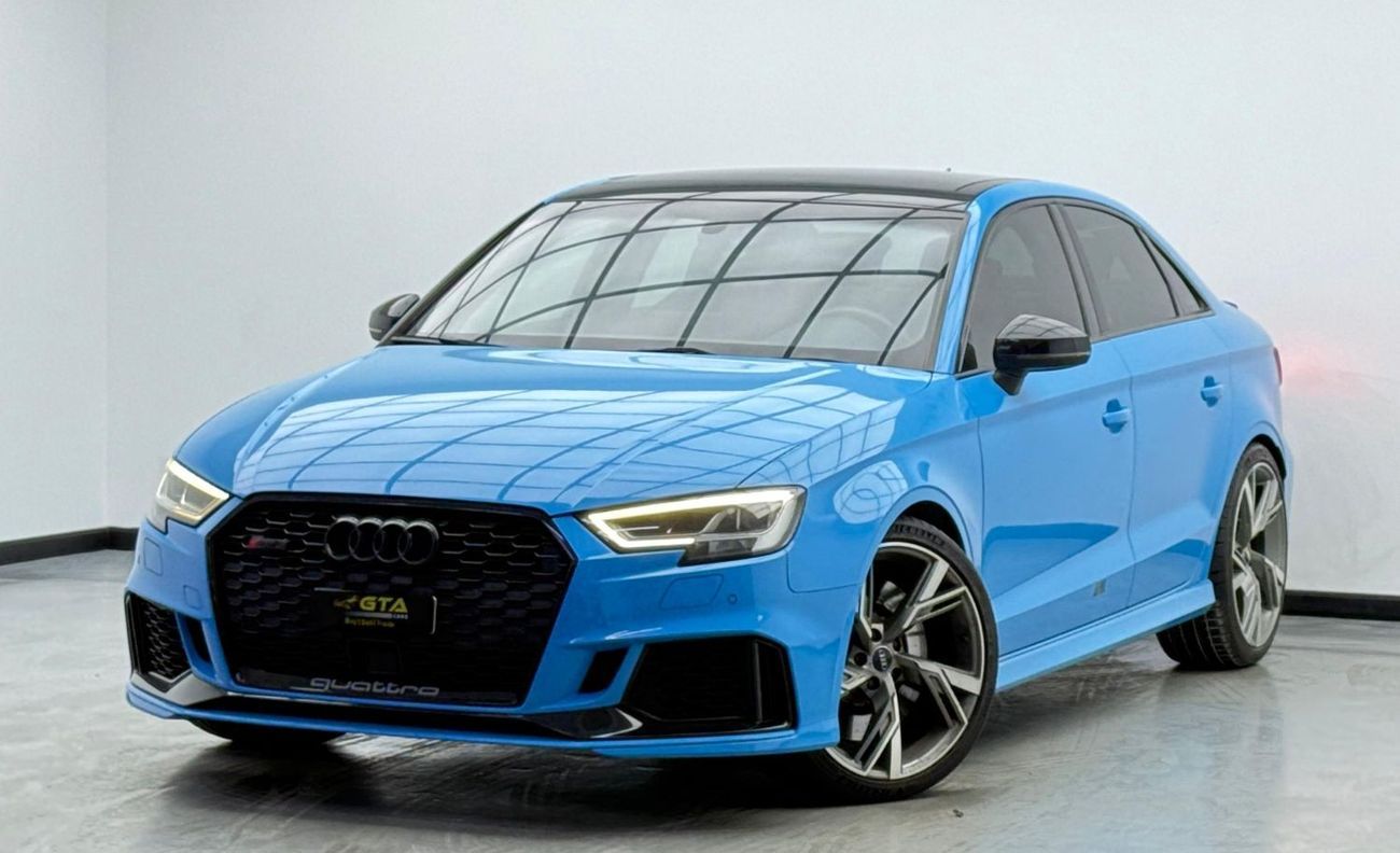 Audi RS3 TFSI quattro 2.5L (400 HP) Sedan 2018 Audi RS3, Warranty, Full Audi Service History, Excellent Condi