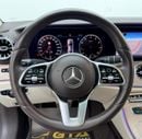 Mercedes Benz E 200 Coupe 2019 Mercedes-Benz E200, Warranty, Service History, GCC