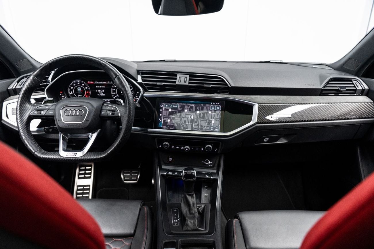 أودي RSQ3 STD BUY NOW, PAY 2027 | THE BLACKLINE STANDARD | August 2027 Audi Warranty + Service Contract, GCC