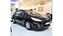 Peugeot 308 AMAZING Peugeot 308 Hatchback 2013 Model!! in Black Color! GCC Specs