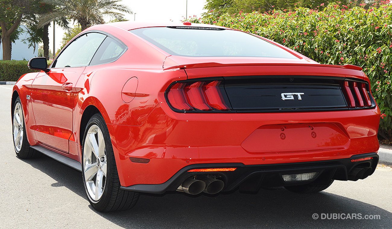 Ford Mustang 2019 GT Premium, 5.0L V8 GCC, 0km w/ 3 Years or 100K km Warranty + 60K km Service from Al Tayer