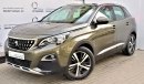 Peugeot 3008 GCC AGENCY WARRANTY UP TO 2024 OR 100,000KM 1.6L ALLURE 2019