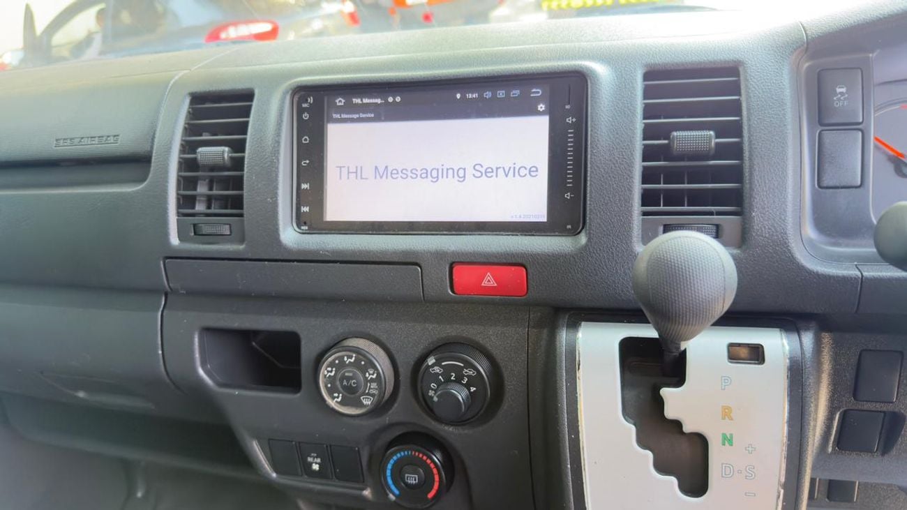 تويوتا هاياس 10 SEATERS | DIGITAL REAR VIEW MIRROR | AUTOMATIC TRANSMISSION | 2.7L PETROL | MULTIMEDIA SCREEN