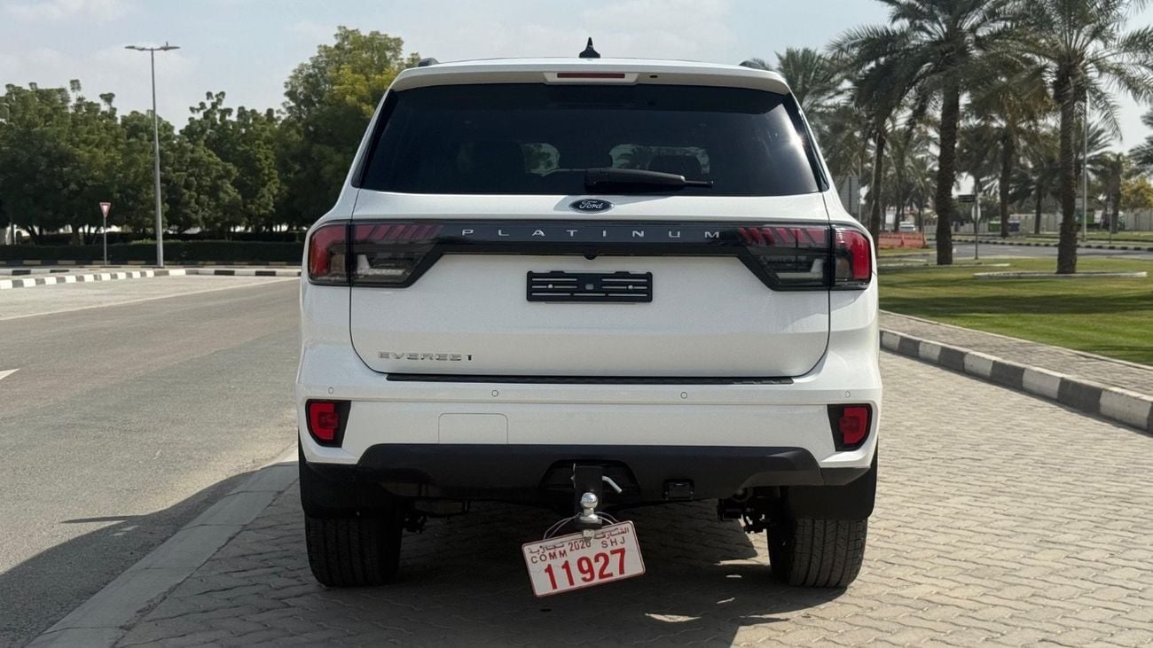 Ford Everest Platinum export from Australia