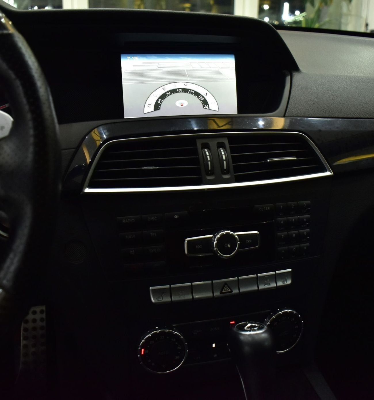 Mercedes-Benz C 63 AMG EXCELLENT DEAL for our Mercedes Benz C63 AMG ( 2013 Model ) in Black Color GCC Specs