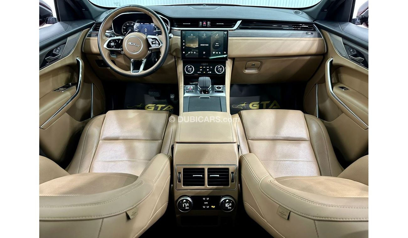 جاكوار F بيس 2021 Jaguar F-Pace S P250, February 2026 Jaguar Warranty, 2025 Jaguar Service Pack, Low Kms, GCC