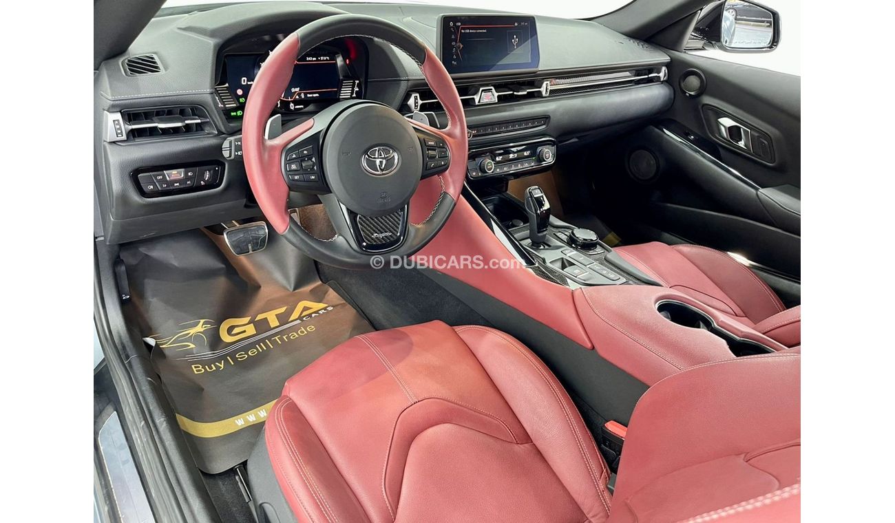 Toyota Supra GR 2020 Toyota Supra GR. 3.0 Turbo 6 Cylinder, 8 Speed Auto with 335 BHP. 0-100km in 4.3 Seconds!