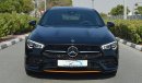 Mercedes-Benz CLA 200 2020 Edition 1, GCC, 0km w/ 2Years Unlimited Mileage Warranty (First in the Middle East)