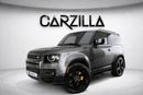 Land Rover Defender AED 3,672 P.M | 0% Down Payment | P300 S | Clean Carfax – Low Mileage