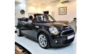 Mini Cooper S VERY LOW MILEAGE!!! Only 51,000KM! Mini Cooper S Convertible! 2010 Model!! in Black Color! GCC Specs