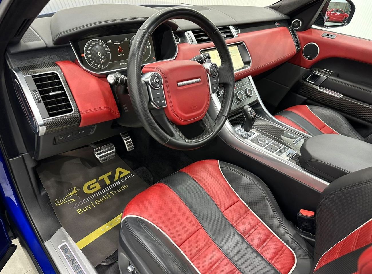 Land Rover Range Rover Sport 2017 Range Rover Sport SVR, Warranty, Full Range Rover Service History, Full Options, GCC