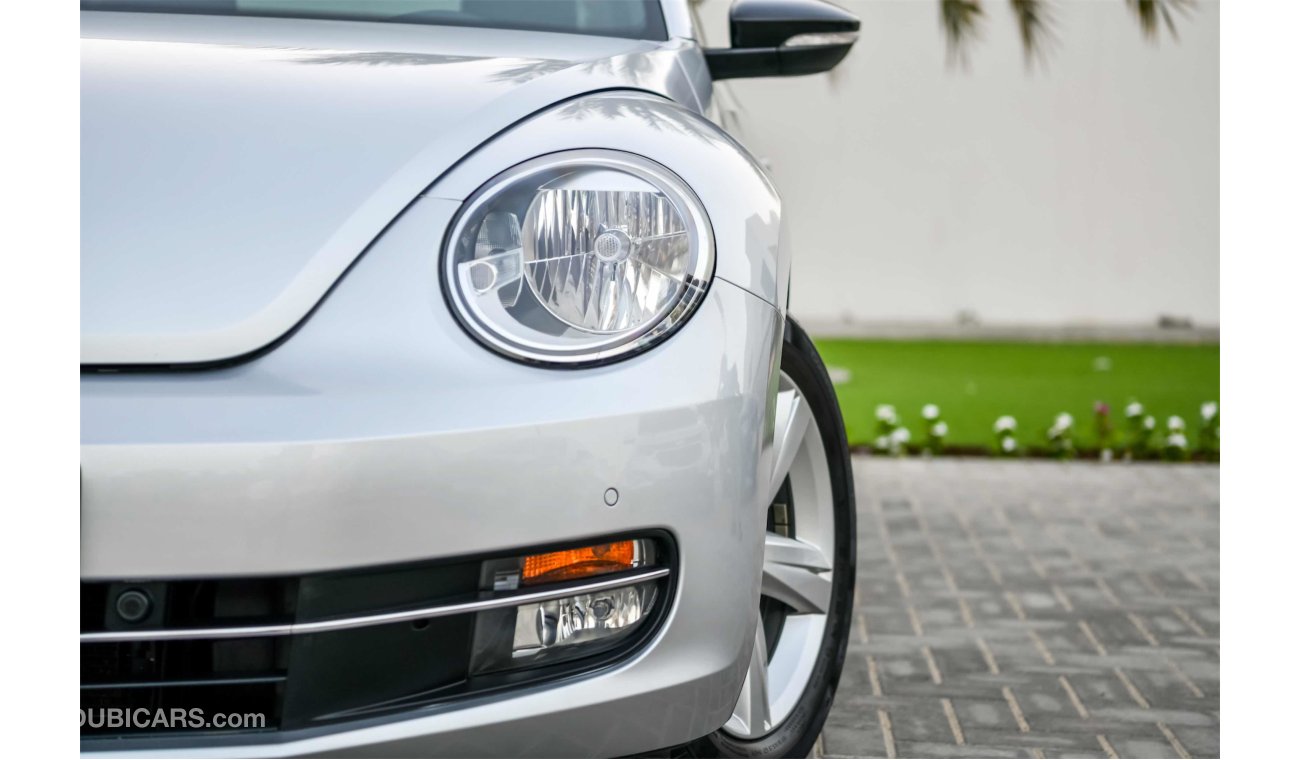 Volkswagen Beetle Agency Warranty and Service Contract! - GCC - AED 1,131 PER MONTH - 0% DOWNPAYMENT