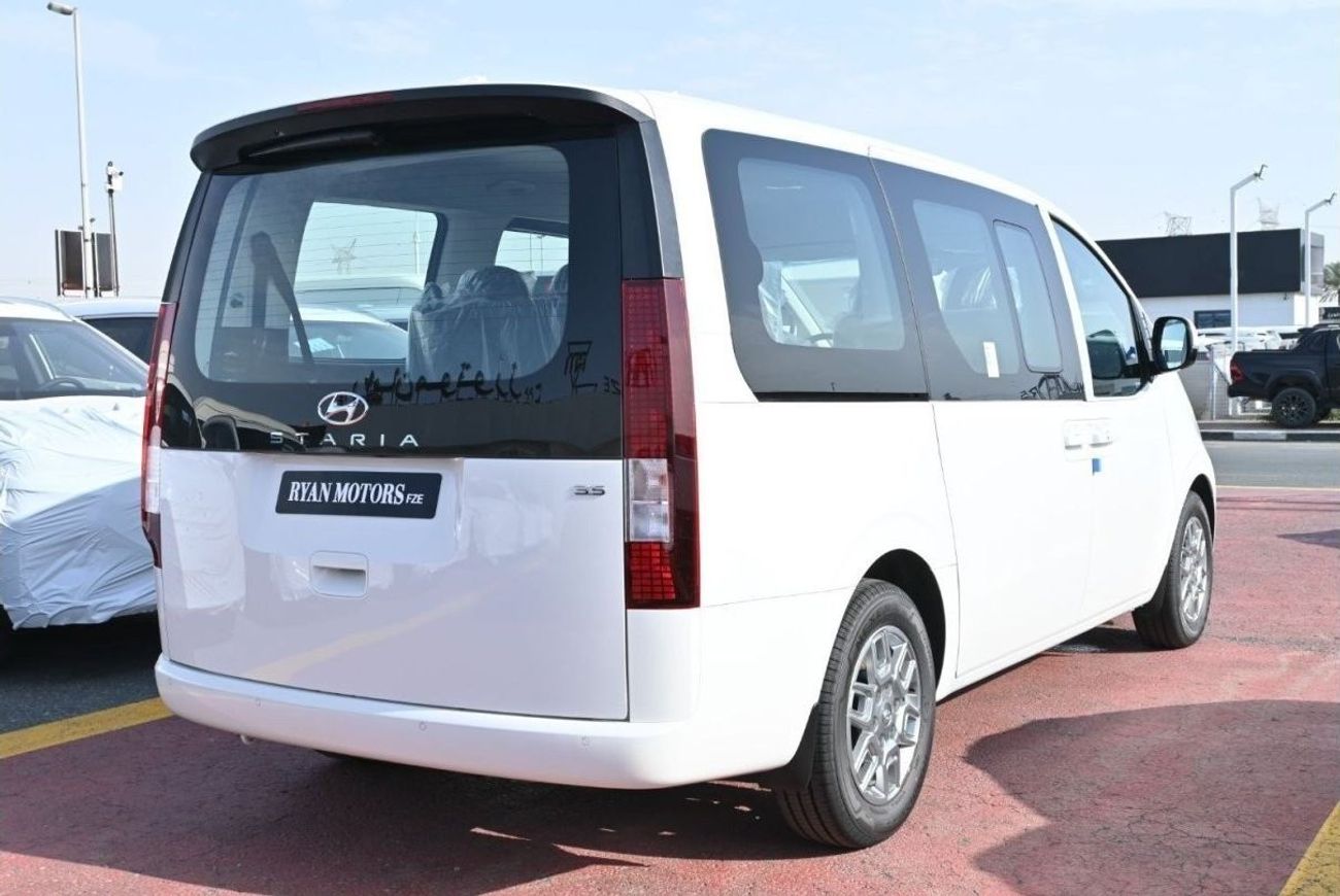 هيونداي ستاريا Hyundai Staria 3.5L Petrol, Van 9 Seats, Color White, Model 2024