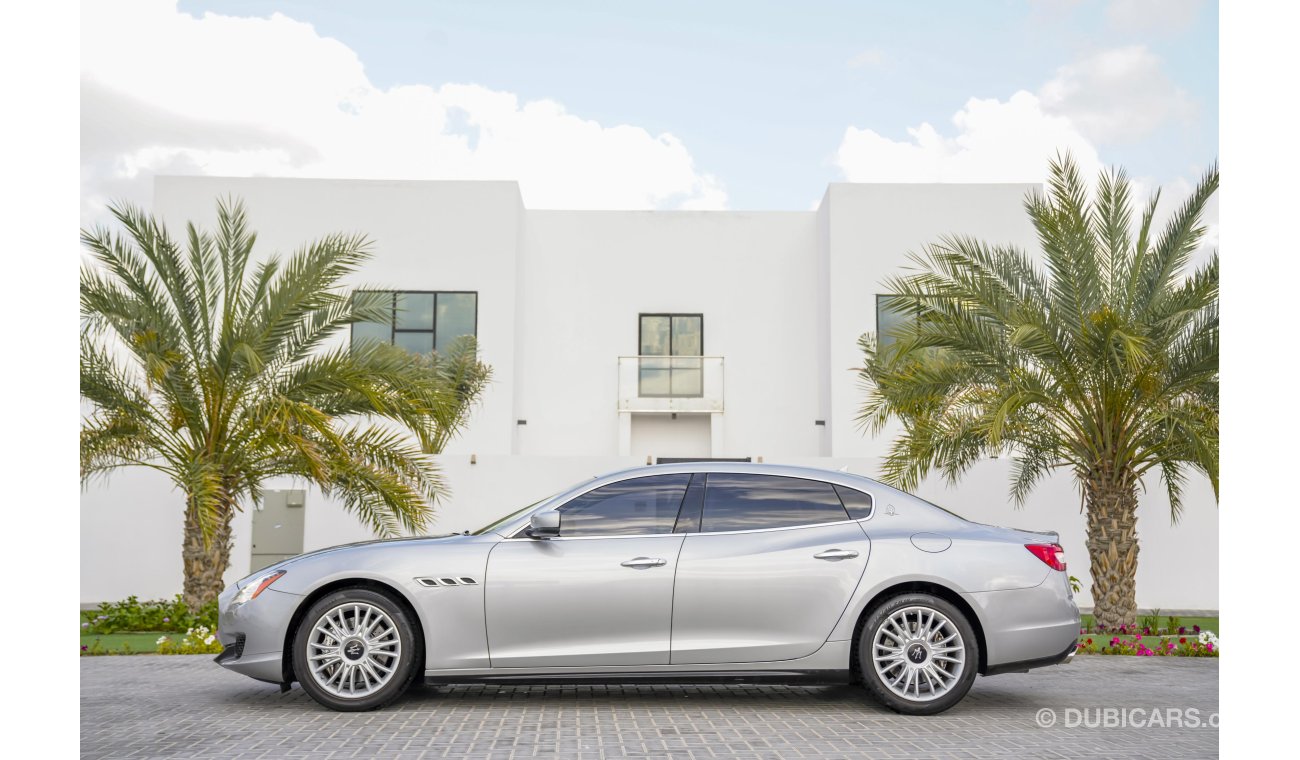 مازيراتي كواتروبورتي S | AED 1,939 Per Month! | 0% DP | Low Mileage!