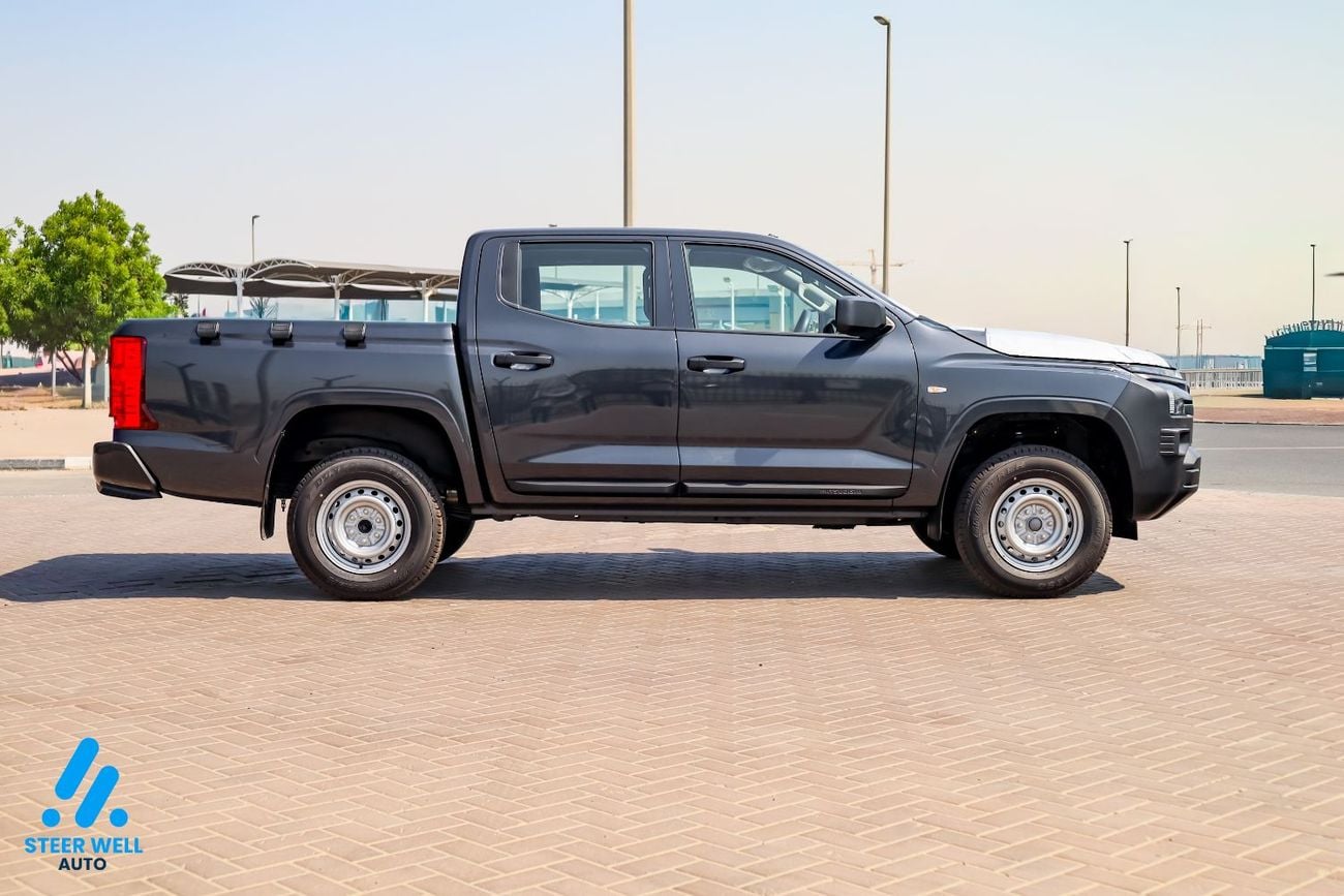 ميتسوبيشي L200 GL 2027 | محرك ديزل سعة 2.4 لتر | كابينة مزدوجة، دفع رباعي | ناقل حركة يدوي 5 سرعات، فئة متوسطة | أفضل 