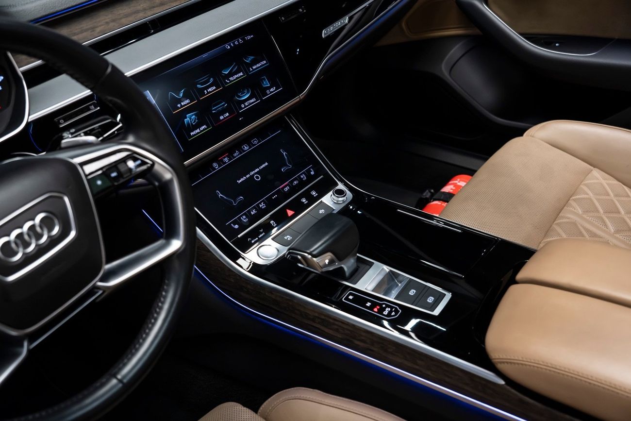 Audi A8 L | 55 TFSI | 2019 Model | Low Mileage | Full Options | GCC Specs
