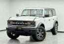 Ford Bronco Big Band 2.3L (5 Seater) 2021 Ford Bronco Big Bend, 1 Year Unlimited Km Warranty, Agency Full Servic