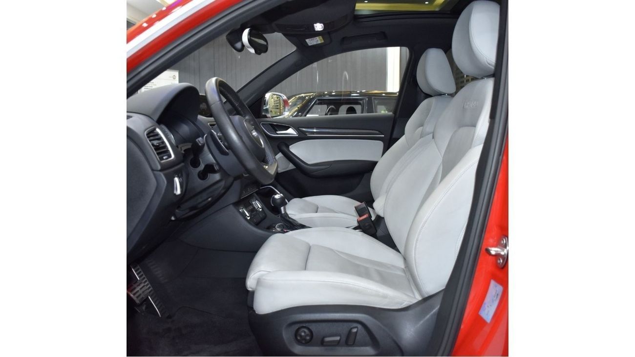 Audi RS Q3 EXCELLENT DEAL for our Audi RS Q3 ( 2015 Model ) in Red Color Japanese Specs