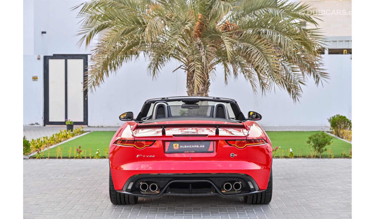 جاغوار F-Type SVR 5.0L V8 BRAND NEW | 6,639 P.M | 0% Downpayment | Full Option | Exceptional Condition