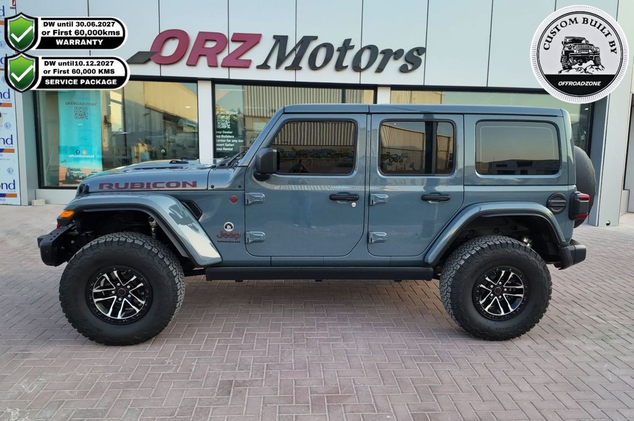 Jeep Wrangler Unlimited Rubicon 3.6L / 3 Years Dealer Warranty and 3 Years Dealer Service Package