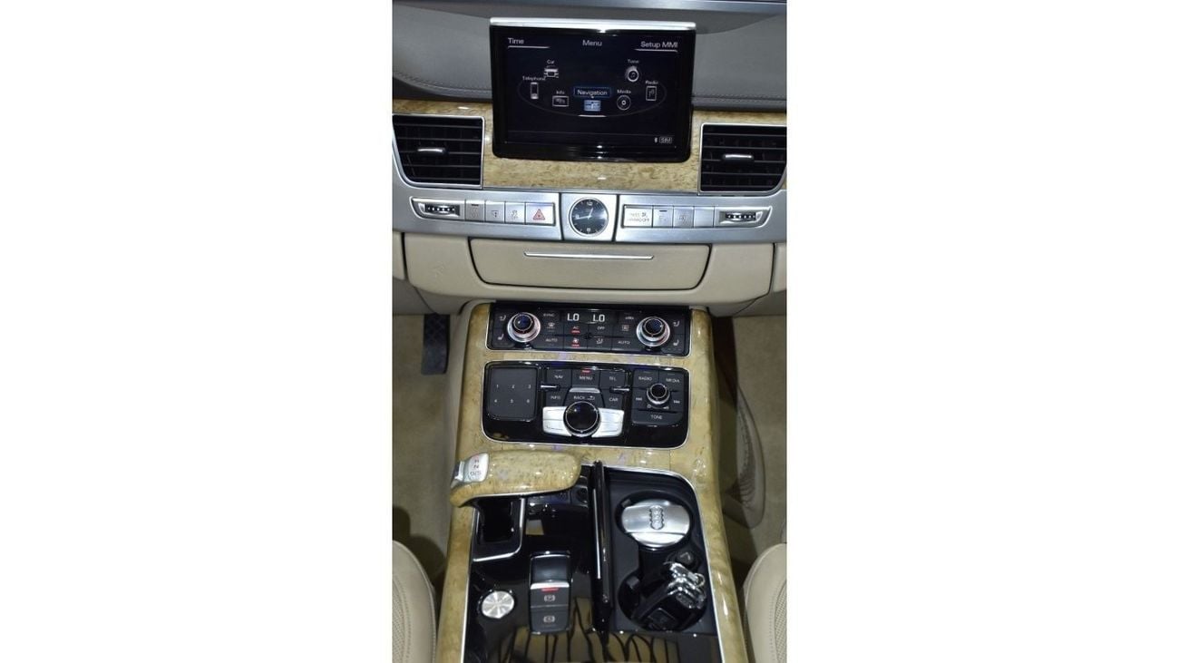 Audi A8 EXCELLENT DEAL for our Audi A8 L 4.0T Quattro ( 2013 Model ) in White Color GCC Specs