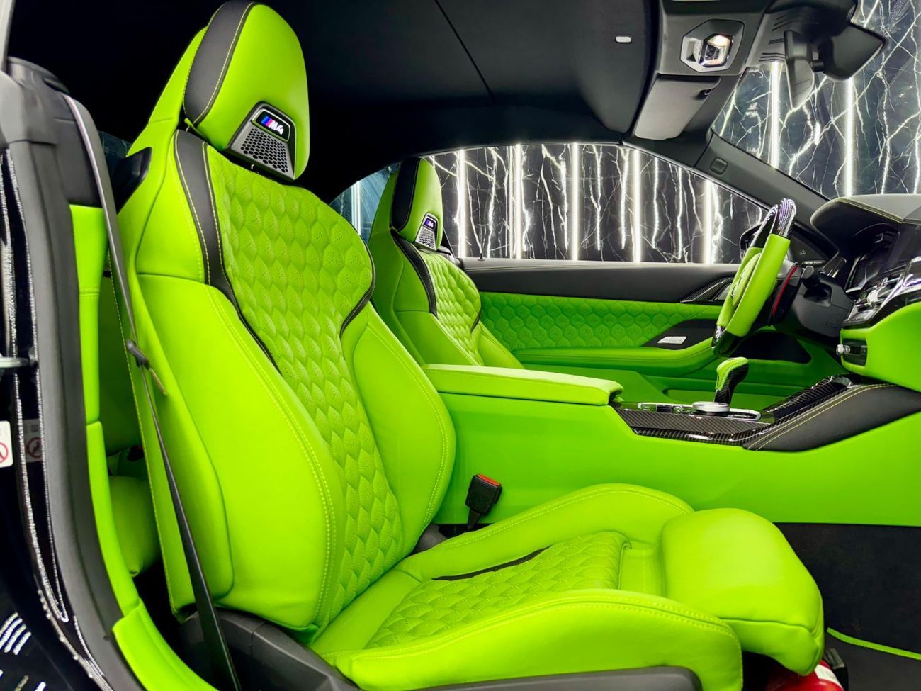 BMW M4 Competition 3.0L 2022 BMW M4 xDrive Cabriolet, Warranty, Full BMW Service History, Fully Loaded, GCC