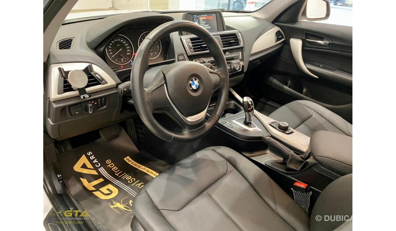 بي أم دبليو 120 2017 BMW 120i, Warranty, Full Service History, Low KMs, GCC