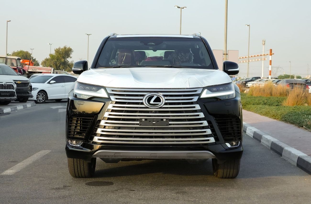 لكزس LX 700h 2026 Lexus LX700h Signature 3.5L AT Hybrid 7Seats (Black-Red)