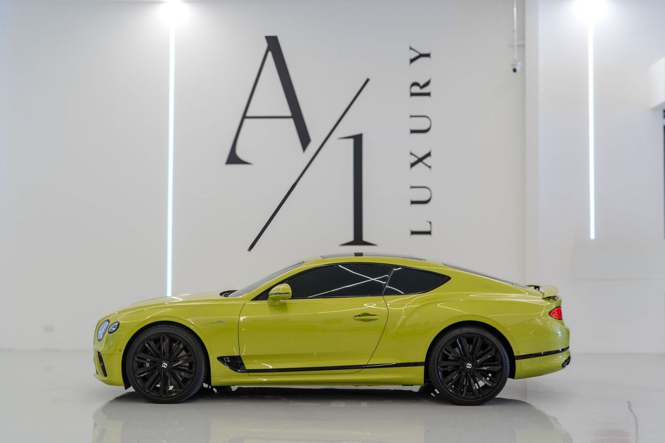 بنتلي كونتيننتال جي تي 6.0L W12 (650 HP) 2022 Bentley Continental GT Speed W12, Warranty, Full Options, Very Low Kms, GCC