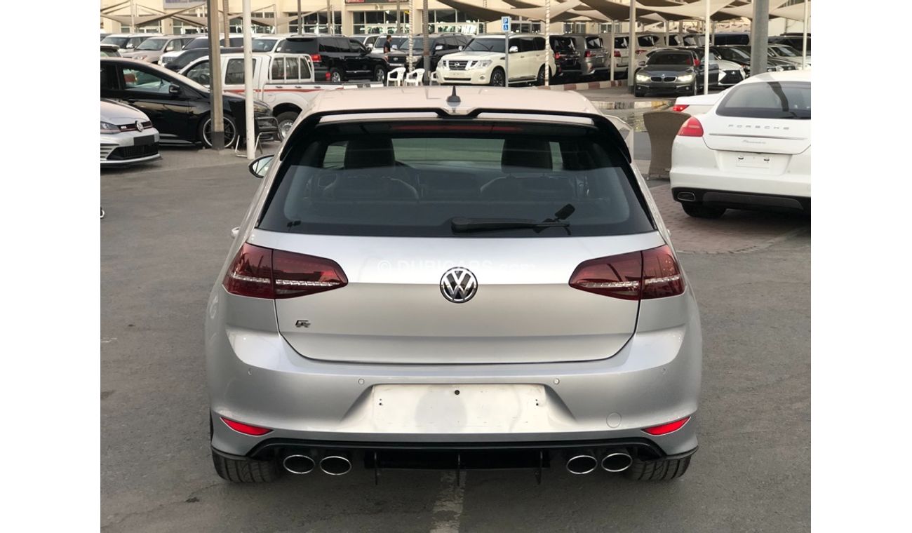 Volkswagen Golf GOLF R MODEL 2015 GCC car perfect condition full option panoramic roof leather seats back camera bac