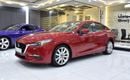 Mazda 3 EXCELLENT DEAL for our Mazda 3 ( 2017 Model ) in Red Color GCC Specs