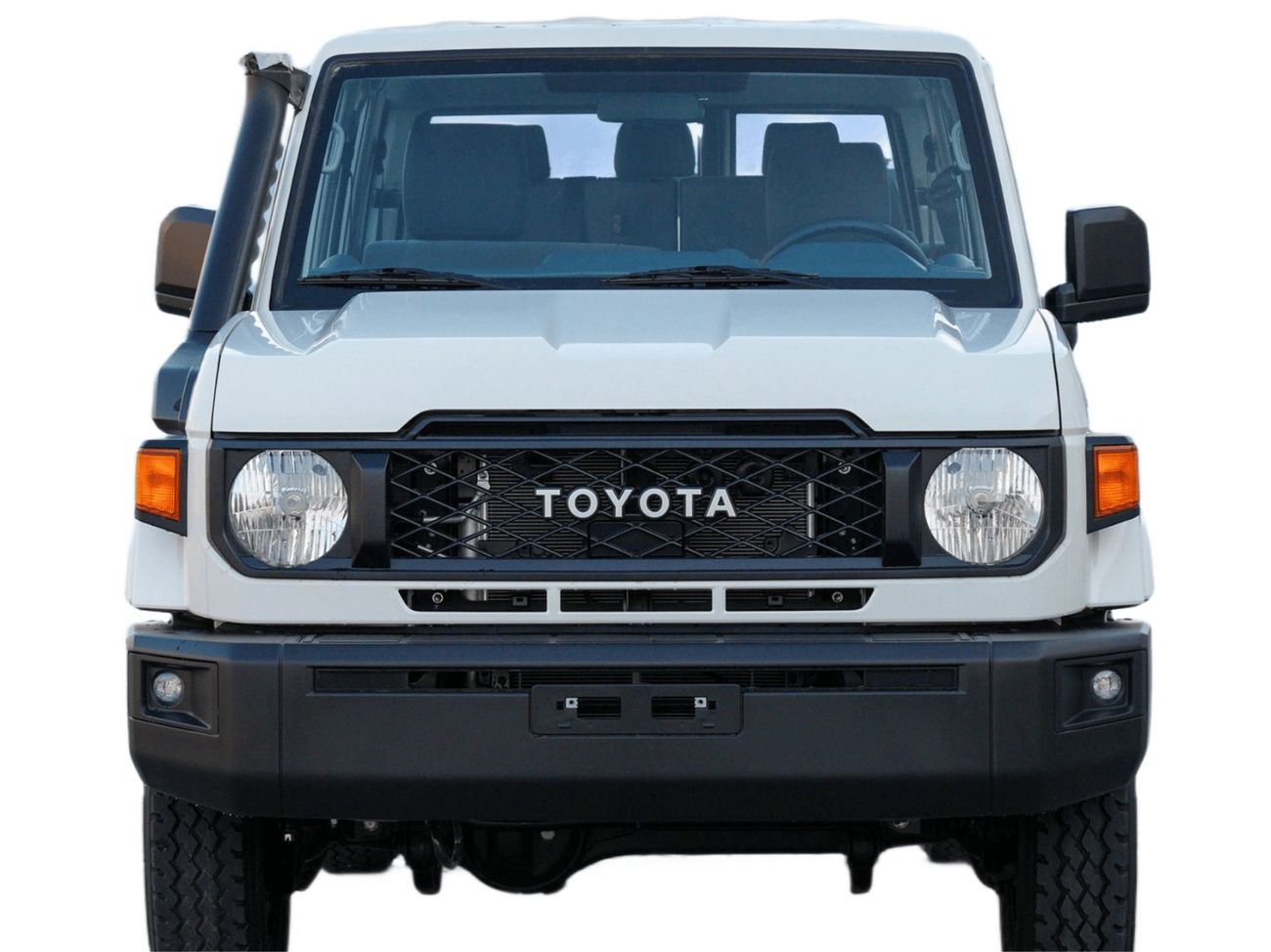 Toyota Land Cruiser 70 ECT0202 - 2025 Toyota LC76 4.2L Dsl Mt Mid White