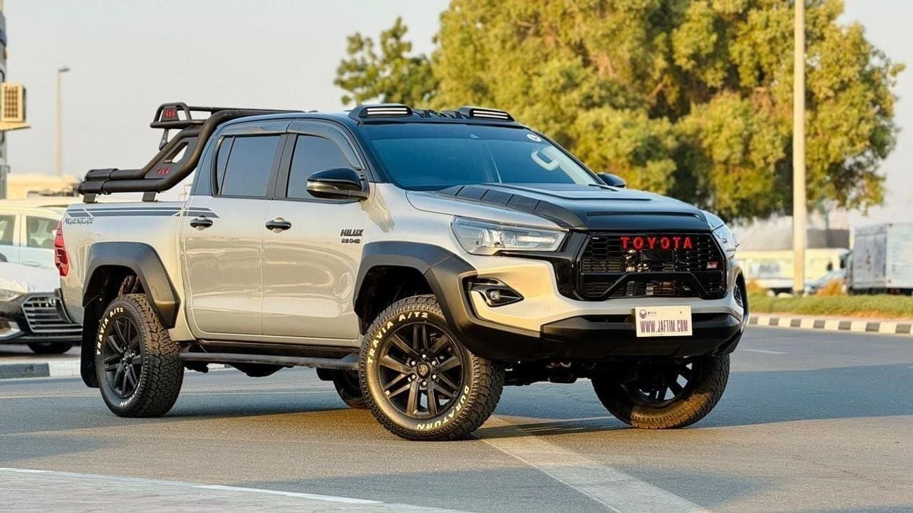 Toyota Hilux MODIFIED TO GR SPORTS | POWER SEATS | AUTOMATIC TRANSMISSION | 2023 | 2.8L DIESEL ENGINE | SILVER BO