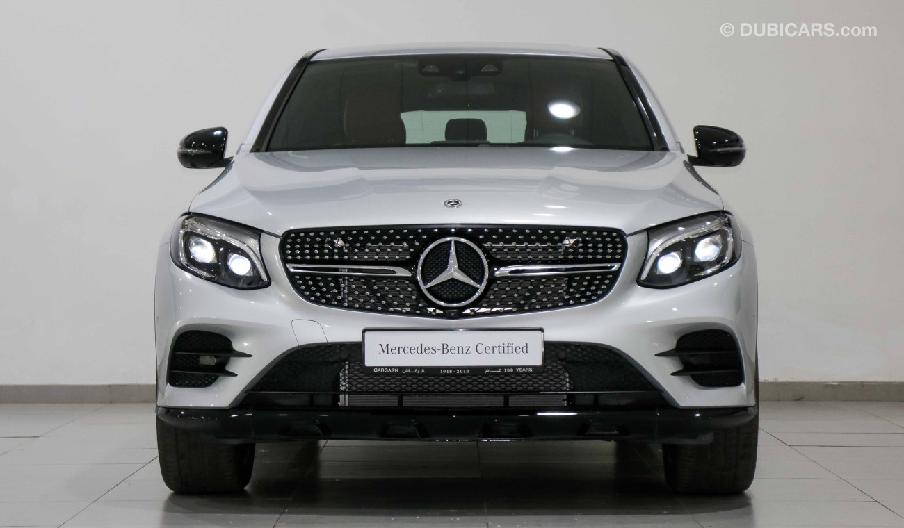 مرسيدس بنز GLC 250 Coupe 4Matic عدد الكيلومترات المنخفض مع 4 سنوات من الخدمة و 5 سنوات من الضمان