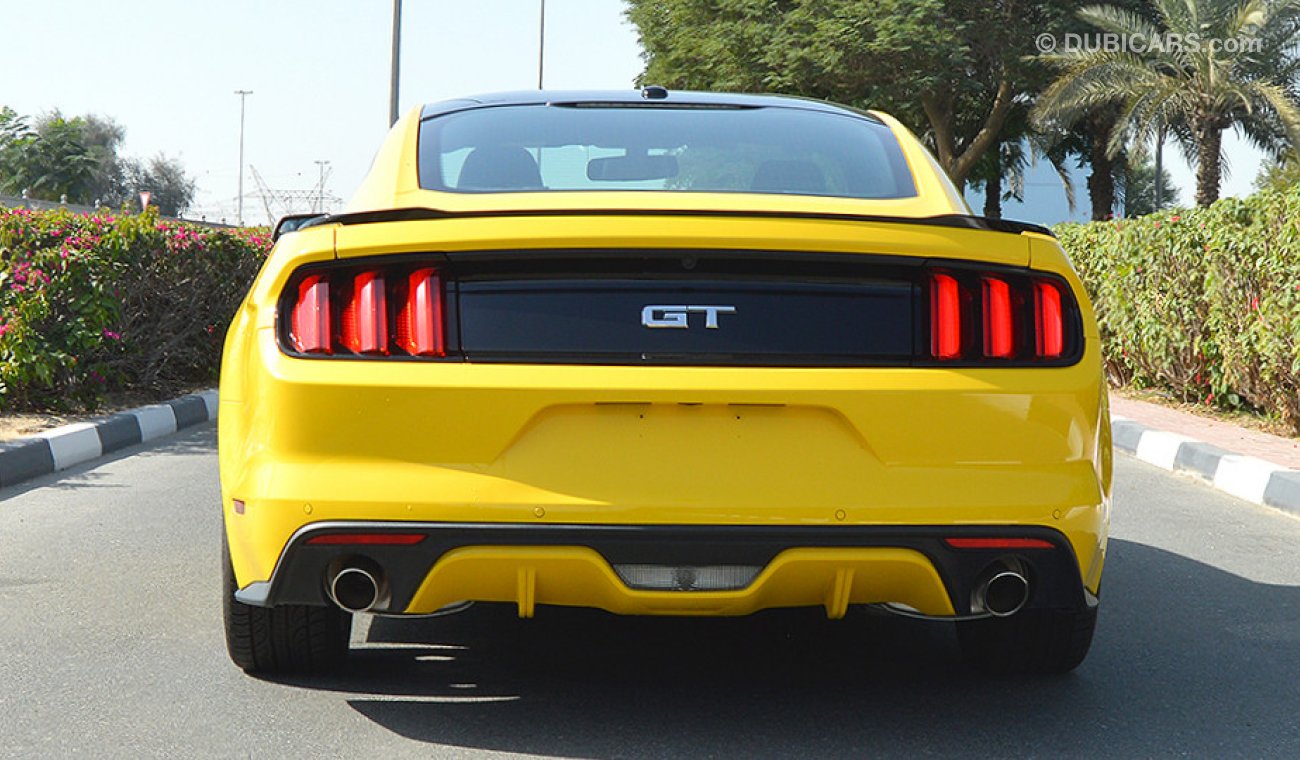 Ford Mustang GT Premium+, 5.0 V8 GCC, Black Edition, 0km w/ 3Yrs or 100K km WRNTY + 60K km Service at AL TAYER