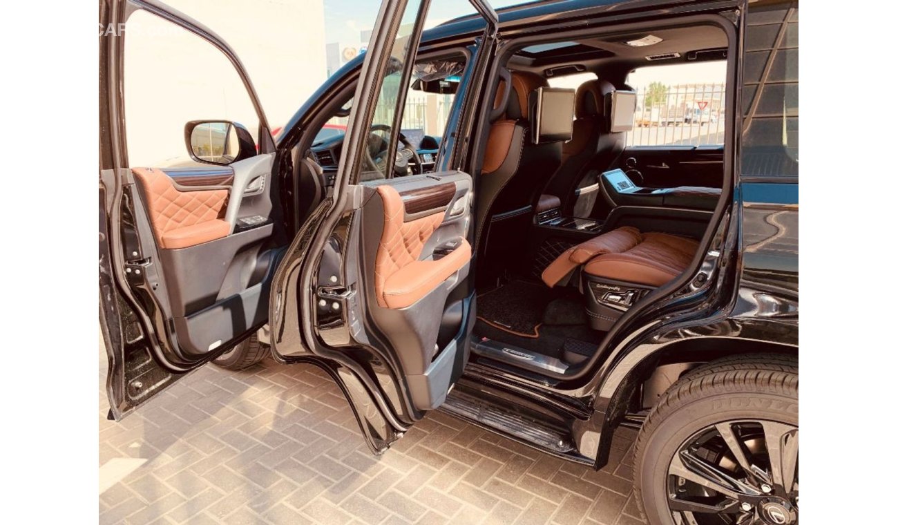 لكزس LX 570 Black Edition 5.7L Petrol with MBS Autobiography Massage Seat