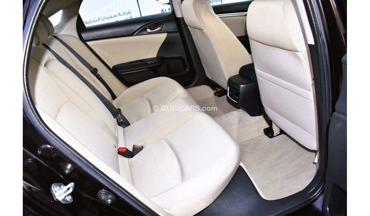 Honda Civic AED 959 PM | 1.6L DX GCC DEALER WARRANTY