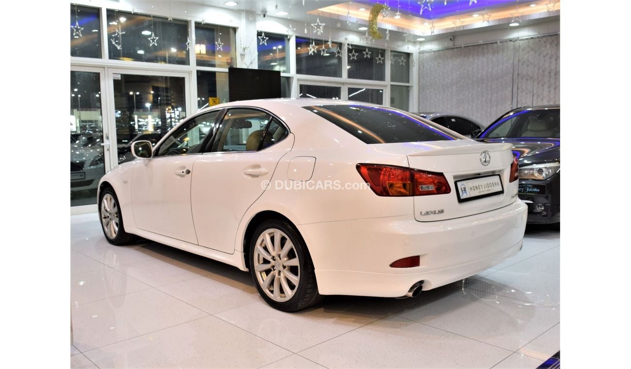 Lexus IS300 EXCELLENT DEAL for our LEXUS IS300 ( 2007 Model! ) in White Color! GCC Specs