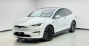 Tesla Model X LONG RANGE 2023 Tesla Model X Long Range, Tesla Warranty+Full Service History, GCC Specs