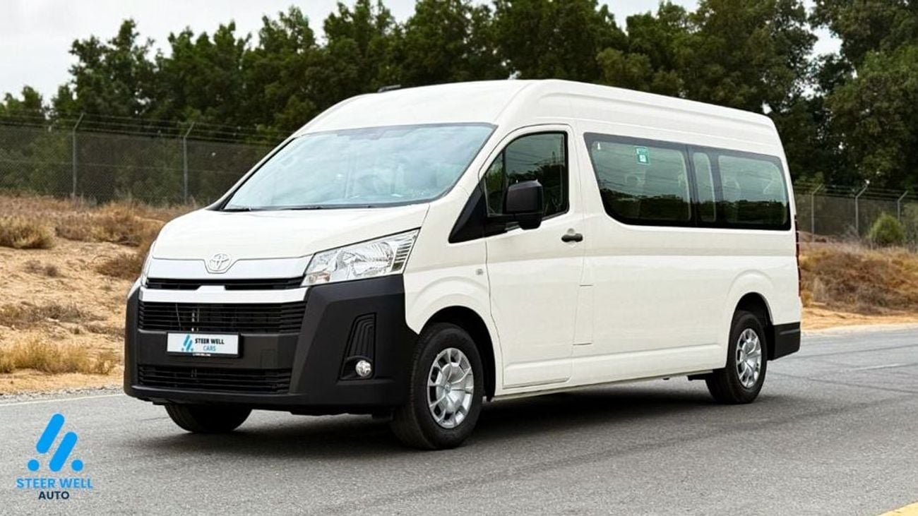 Toyota Hiace H300 2026 GCC | Powerful 3.5L V6 Petrol | Smooth Automatic | 13-Seater Commercial Van Built for Busi