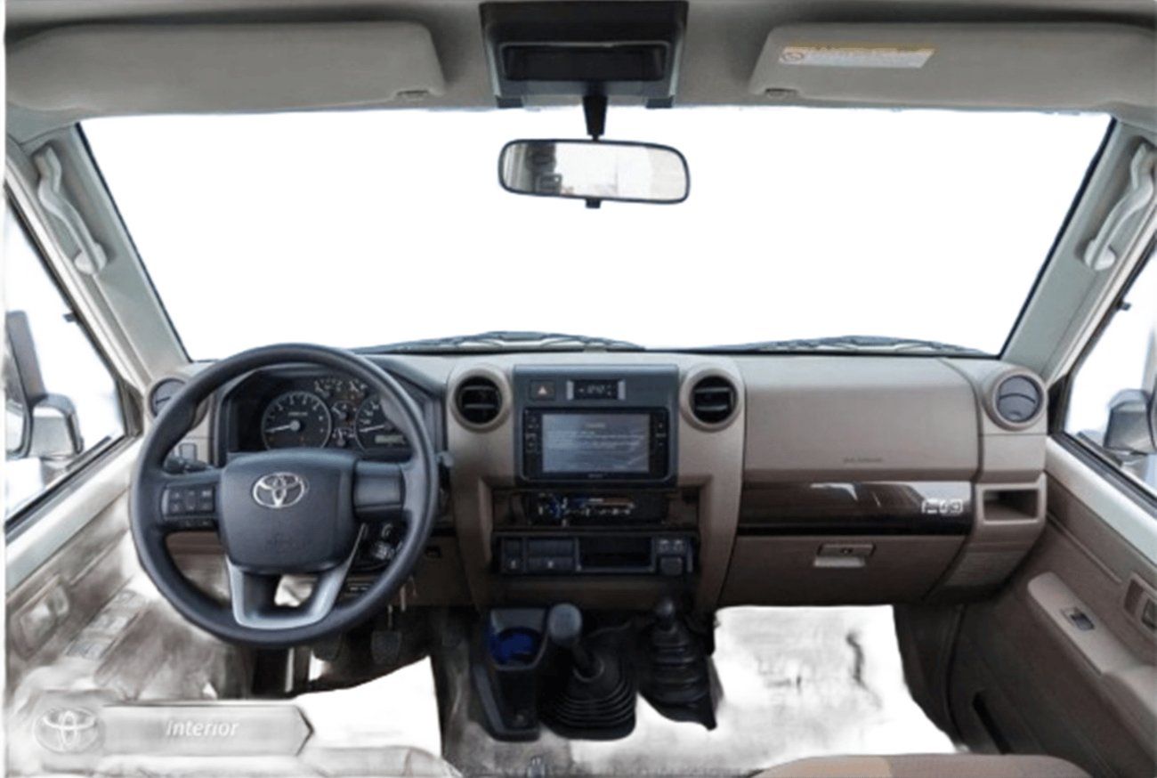 تويوتا لاند كروزر 70 LC76 Manual ECTP2M014 - 2026 Toyota LC76 5 Doors Hardtop - 4.0L Petrol Manual - White with Beige Interior
