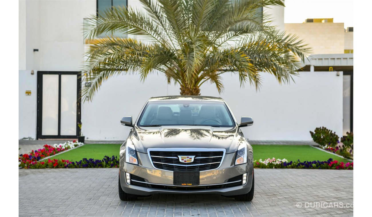 Cadillac ATS Agency Warranty and Service Contract! GCC - AED 1,514 PER MONTH - 0% DOWNPAYMENT