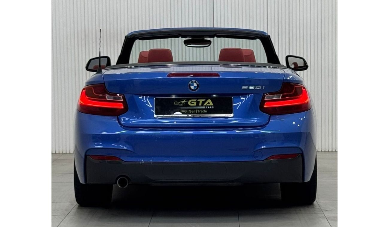 BMW 220i sport Line 2.0L 2015 BMW 220i M-Sport Cabriolet, February 2025 BMW Service Pack, Excellent Condition