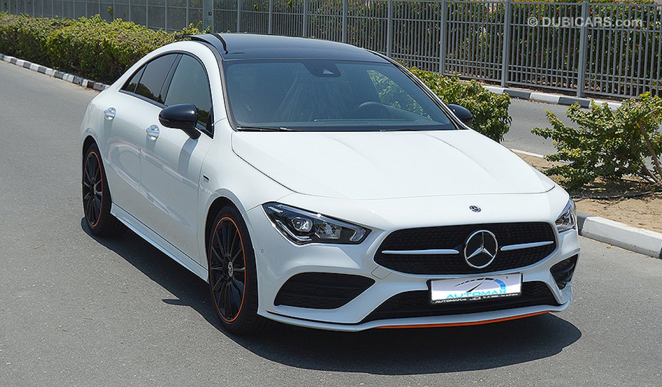 Mercedes-Benz CLA 200 2020, Edition 1, GCC, 0km w/ 2Yrs Unlimited Mileage Warranty + 3Yrs or 60,000km Free Service at EMC