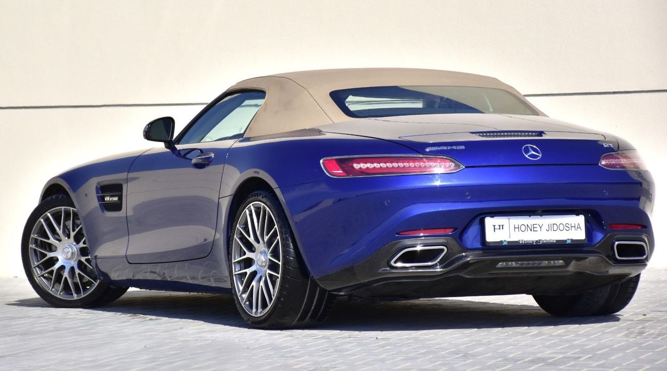 مرسيدس بنز AMG GT EXCELLENT DEAL for our Mercedes Benz AMG GT ( 2018 Model ) in Blue Color GCC Specs