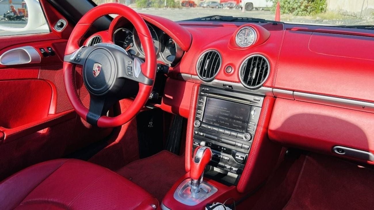 Porsche 718 Boxster Std PORSCHE BOXSRER 2012 | GCC | FSH | LOW MILEAGE | NO ACCIDENT | MINT CONDITON