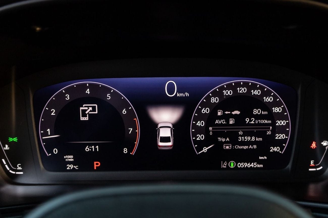 Honda Accord EX-L Honda Accord 2024 GCC | Agency Warranty | Service Contract for 1,641.00 AED monthly