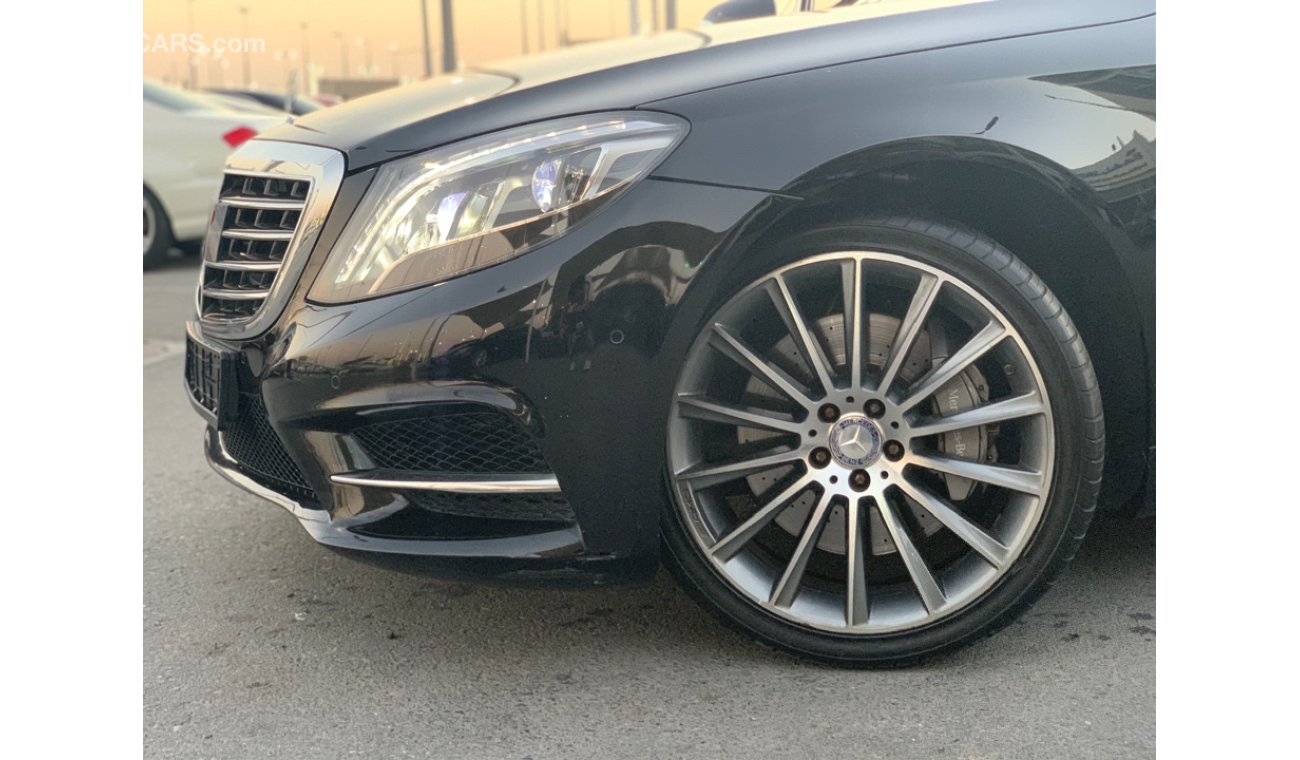 مرسيدس بنز S 500 موديل 2015 خليجي فل مواصفات ردار وتحديد مسار  وشاشه وبانوراما وستاير خلفيه وتبريد وتسخين في الكراسي