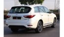 Infiniti QX60 FREE REGISTRATION = WARRANTY = GCC SPECS